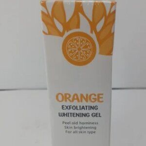 Orange Exfoliating Whitening Gel 1.7 Fl Oz For All Skin Types